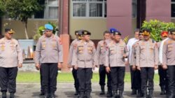 Kapolda Papua Barat Pimpin Apel Pengecekan dan Tactical Floor Game Persiapan Menyambut Pesparawi Nasional XIV Tahun 2026