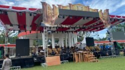 Tim Quick Response dan Tim Sterilisasi Sat Brimob Polda Papua Barat Laksanakan Pengecekan Venue dan Jalur Akses Pesparawi Nasional XIV Tahun 2026