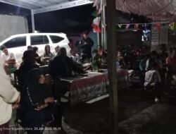Nonton Bareng Argentina vs Austria, Kebersamaan TNI dan Rakyat Terus Terlihat