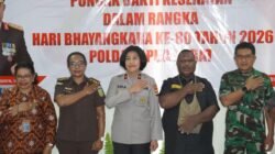 Puncak Bakti Kesehatan Hari Bhayangkara Ke-80, Polda Papua Barat Perkuat Pelayanan Kesehatan dan Kepedulian Sosial Kepada Masyarakat