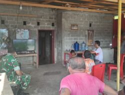 Nobar Piala Dunia 2026, Babinsa Koramil 1310-02/Lembeh Perkokoh Kebersamaan Dengan Warga Binaan