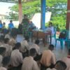 Perkuat Karakter Generasi Muda Sejak Dini, Babinsa Koramil 1310-02/Lembeh Berikan Materi Bela Negara kepada Siswa Baru SMKN 3 Bitung dalam Kegiatan MPLS