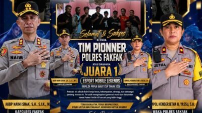 Pioneer Polres Fakfak Juara Kapolda Cup Papua Barat 2026, Siap Wakili Polda Papua Barat di Kapolri Cup Nasional