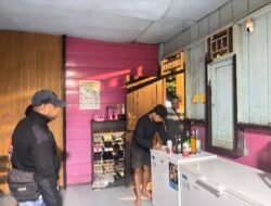 Ciptakan Kondusifitas Menjelang Pesparani Katolik IV, Sat Resnarkoba Polres Teluk Bintuni Gencar Razia Kios Miras