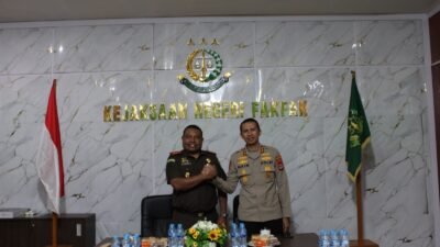 Kapolres Fakfak Jalin Silaturahmi dengan Kajari, Perkuat Sinergitas Penegakan Hukum