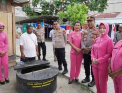 Peringati Hari Bhayangkara ke-80, Polresta Manokwari Salurkan Bantuan Sumur Bor di Fanindi Pantai Manokwari