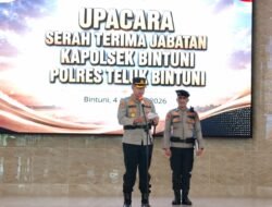 Polres Teluk Bintuni Gelar Sertijab Kapolsek Bintuni, Kapolres Tekankan Profesionalisme dan Penguatan Sinergitas