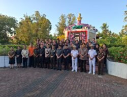 Semarak Peringatan HUT Kemerdekaan RI ke – 81 di Kabupaten Minut, Kasdim 1310/Bitung bersama Unsur Forkopimda Hadiri Ziarah, Upacara Taptu dan Pawai Obor