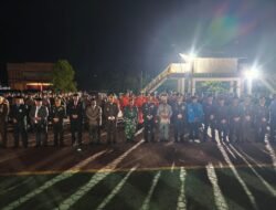 Polda Papua Barat Gelar Taptu dan Apel Kehormatan Renungan Suci Peringati HUT ke-81 Kemerdekaan RI