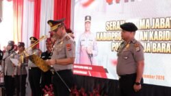 Kapolda Papua Barat Pimpin Sertijab Kabid Dokkes dan Penyerahan Jabatan Kabid Propam