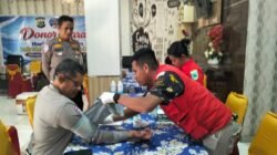 Sambut HUT Lalu Lintas ke-71, Ditlantas Polda Papua Barat Gelar Donor Darah